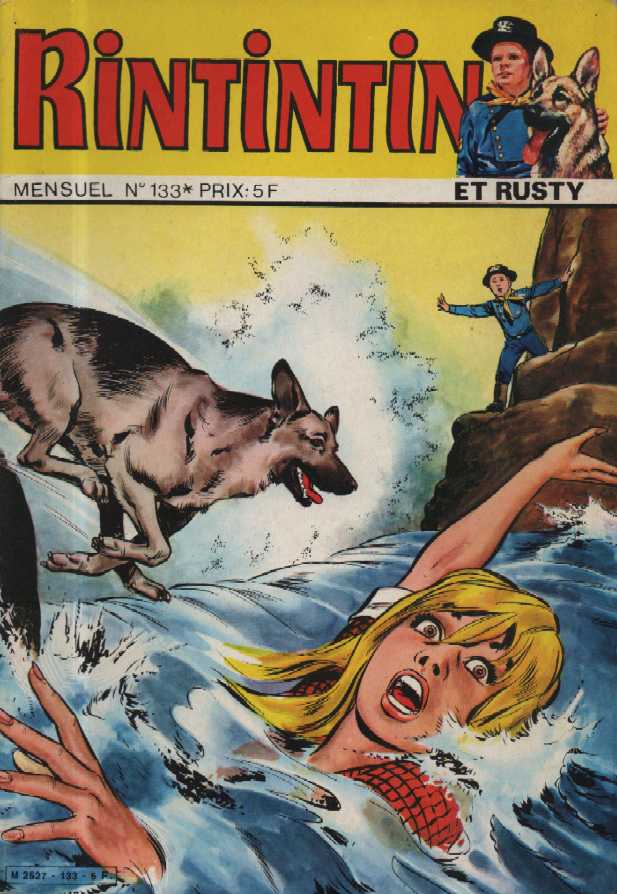 Scan de la Couverture Rintintin Rusty n 133